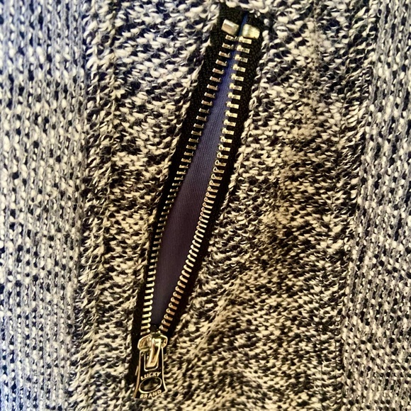 Lucky Brand Blue Textured Blazer - Picture 4 of 7